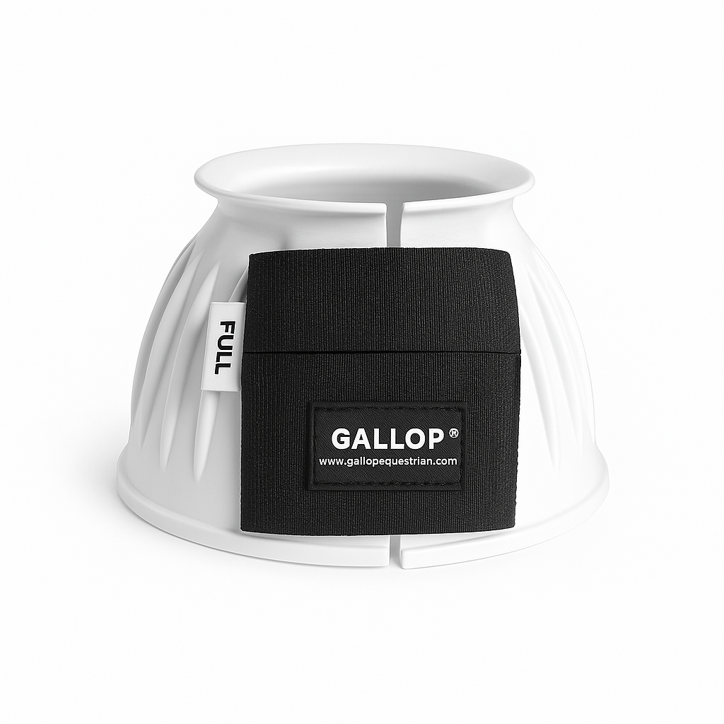 GALLOP Double Taped PVC Ribbed Over Reach Boots  GALLOP Double Taped PVC Ribbed Over Reach Boots