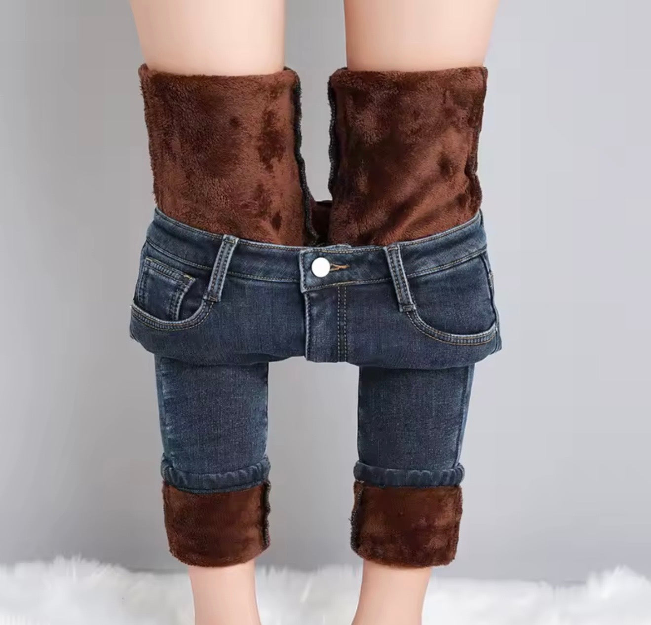 HorseWize Women’s Thermal Yard Jeans | Fleece-Lined Stretch Denim for Winter Comfort  HorseWize Women’s Thermal Yard Jeans | Fleece-Lined Stretch Denim for Winter Comfort