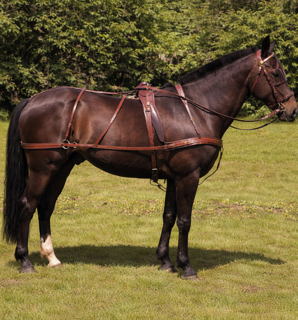 Windsor Oily Leather Driving Harness Windsor Oily Leather Driving Harness