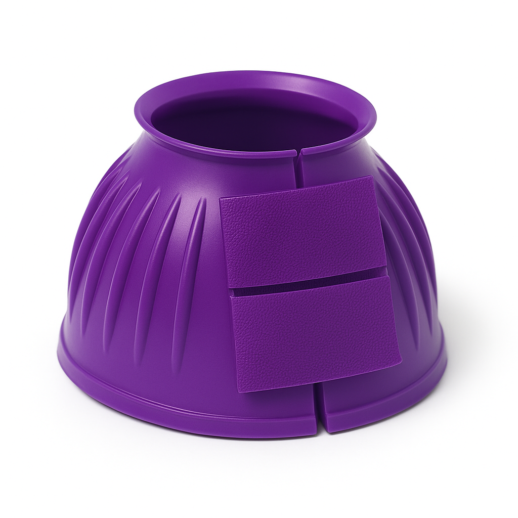 GALLOP Double Taped PVC Ribbed Over Reach Boots  GALLOP Double Taped PVC Ribbed Over Reach Boots