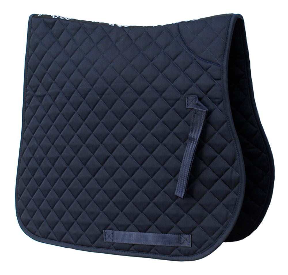 Rhinegold Cotton Quilted Saddle Cloth Rhinegold Cotton Quilted Saddle Cloth