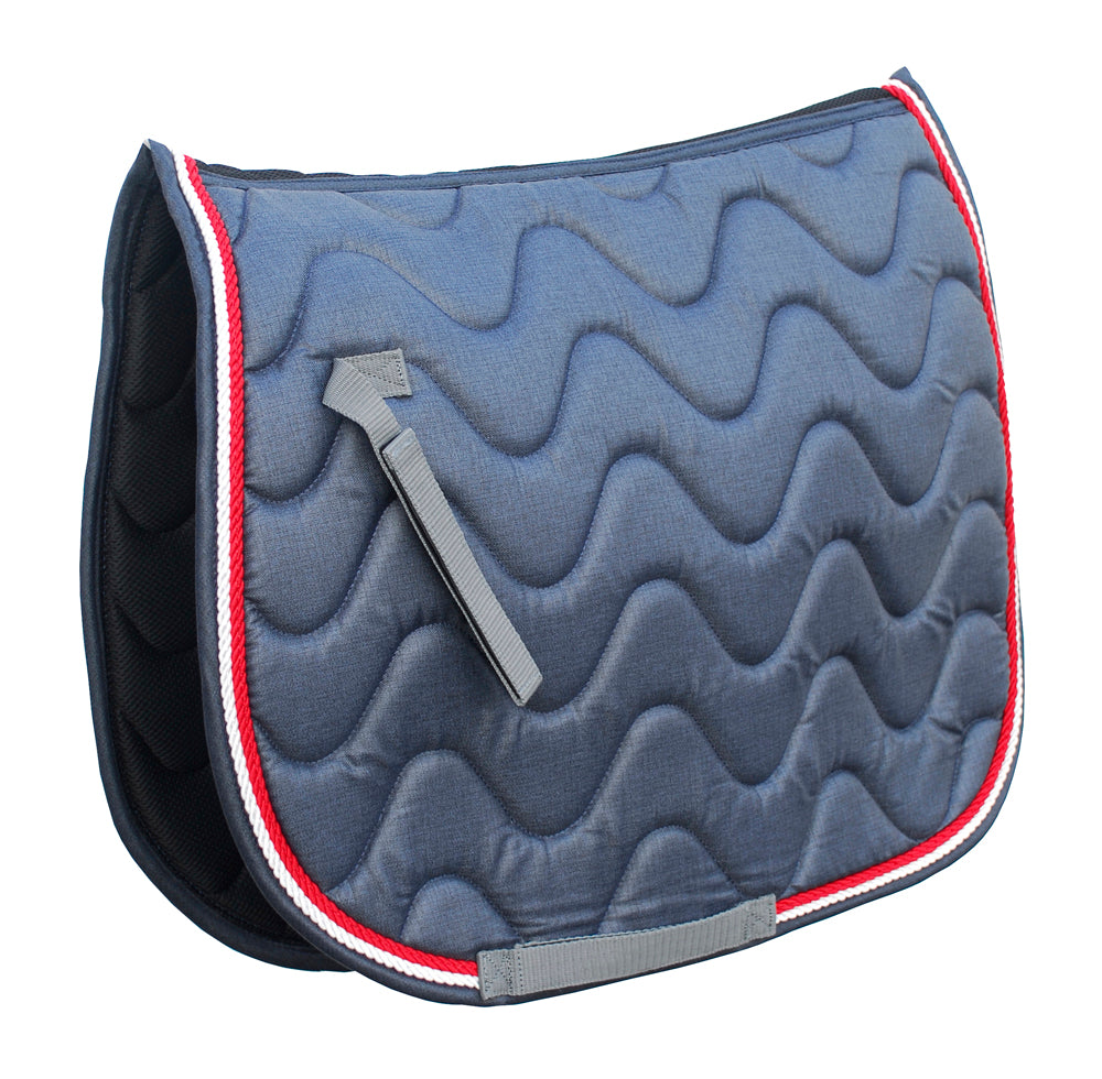 Deluxe Wave Quilted Saddle Pad  Deluxe Wave Quilted Saddle Pad