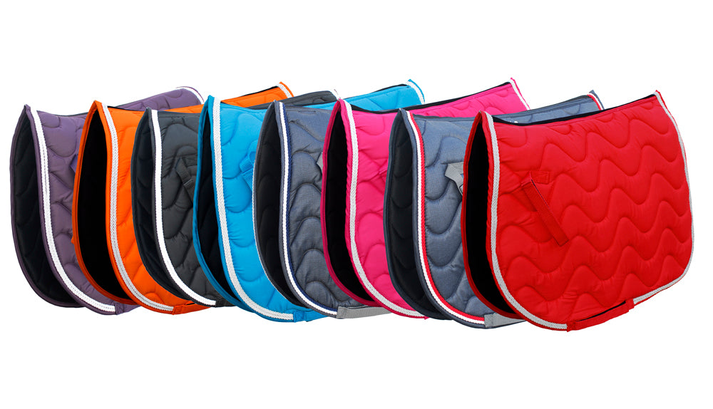 Deluxe Wave Quilted Saddle Pad  Deluxe Wave Quilted Saddle Pad