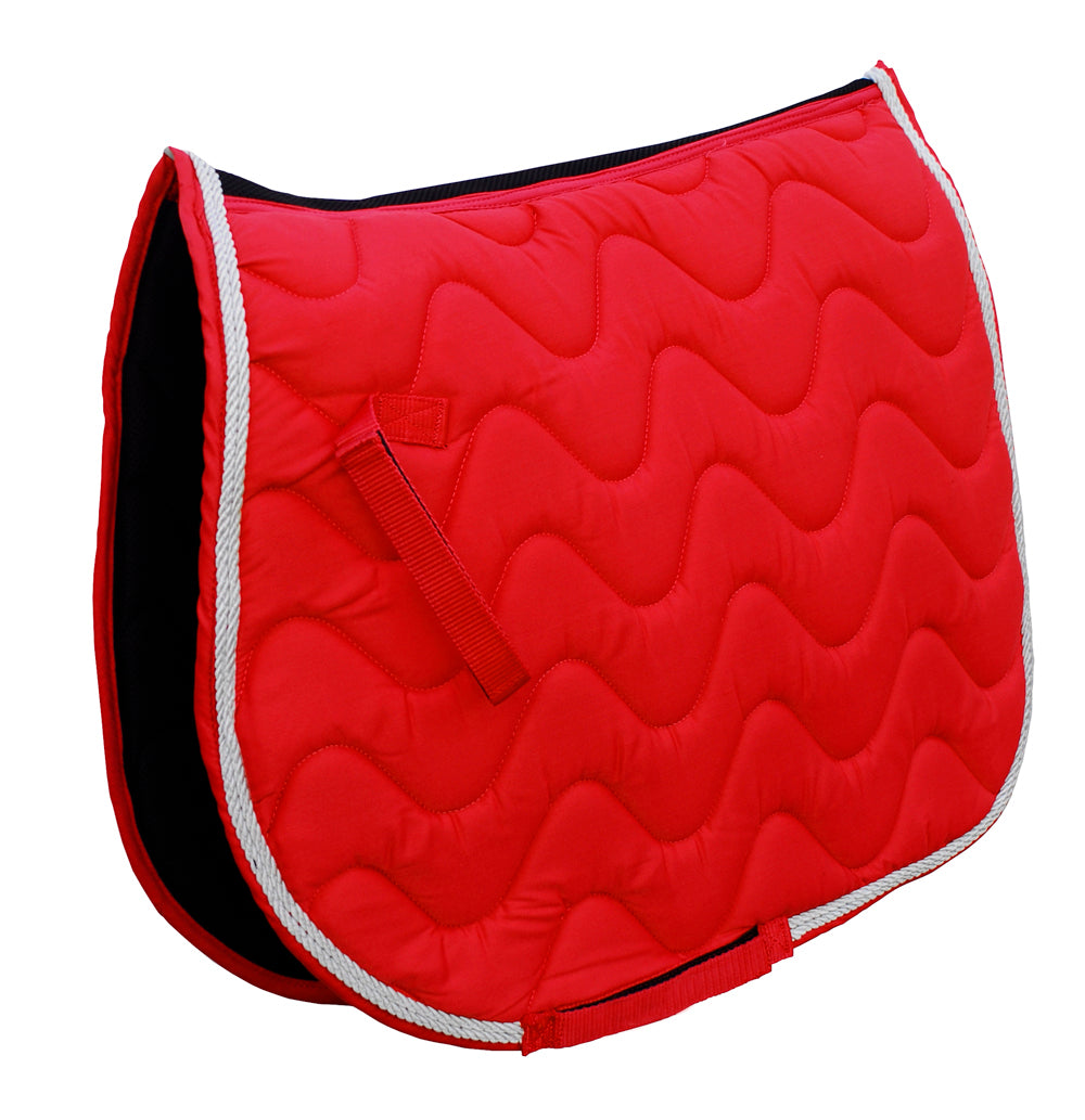 Deluxe Wave Quilted Saddle Pad  Deluxe Wave Quilted Saddle Pad