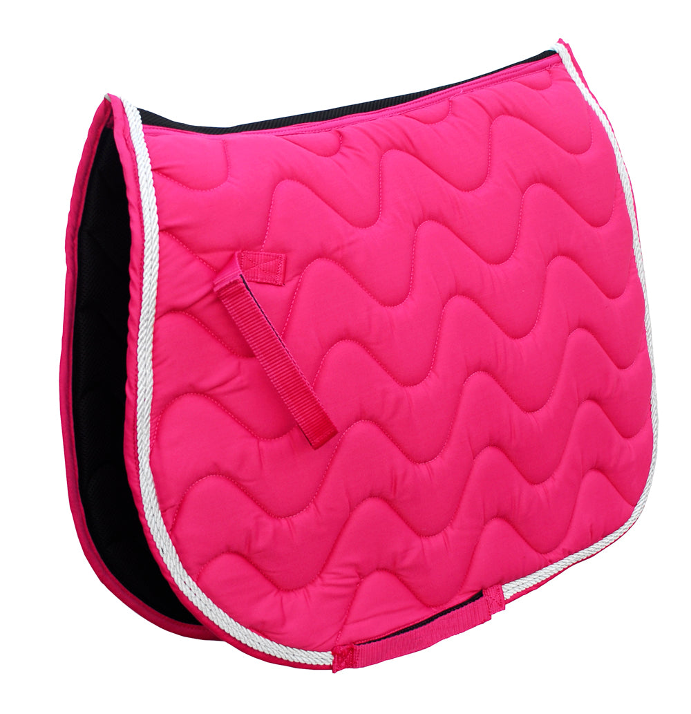 Deluxe Wave Quilted Saddle Pad  Deluxe Wave Quilted Saddle Pad