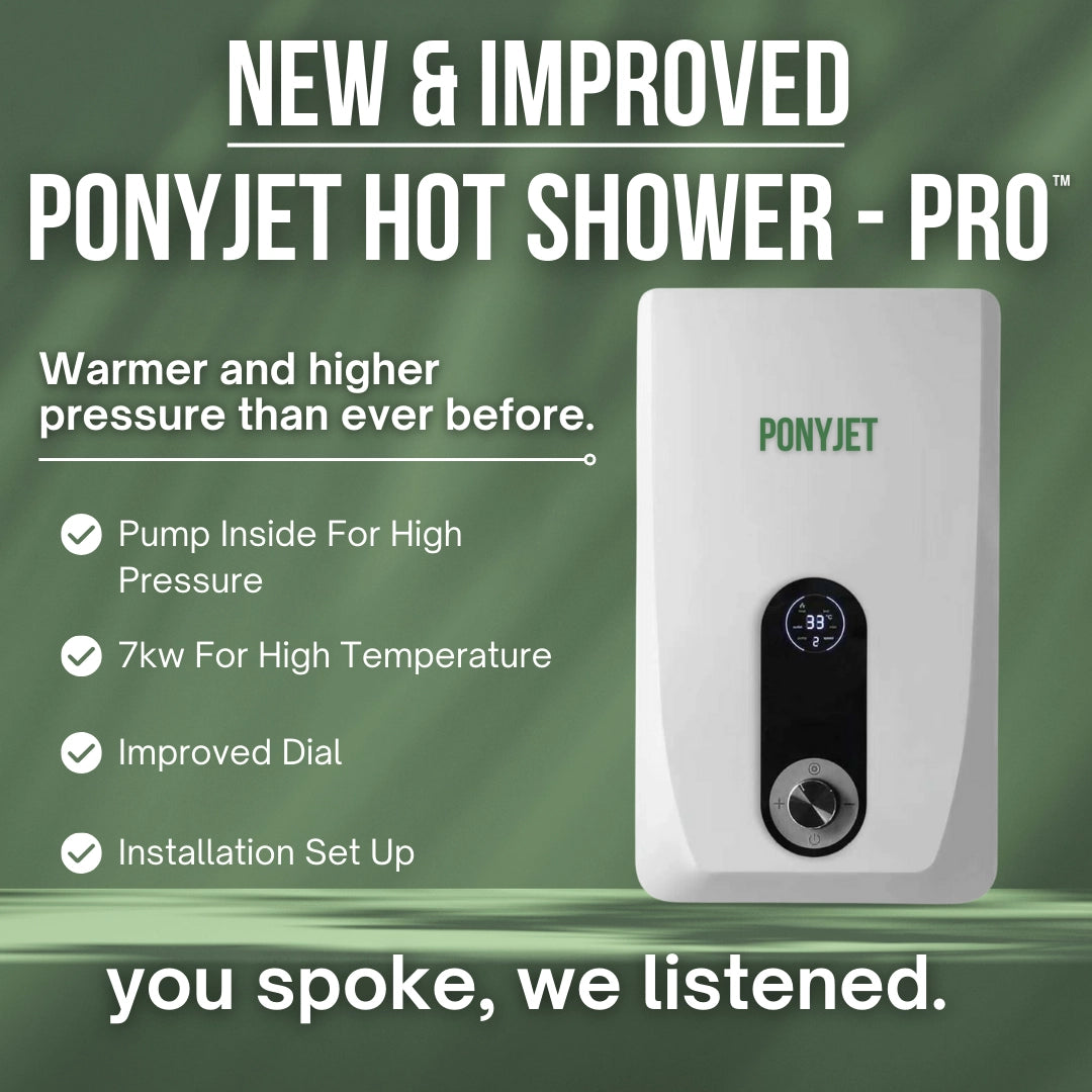 PonyJet Hot Shower Pro โ 7kW Instant Hot Water System for Horses  PonyJet Hot Shower Pro โ 7kW Instant Hot Water System for Horses