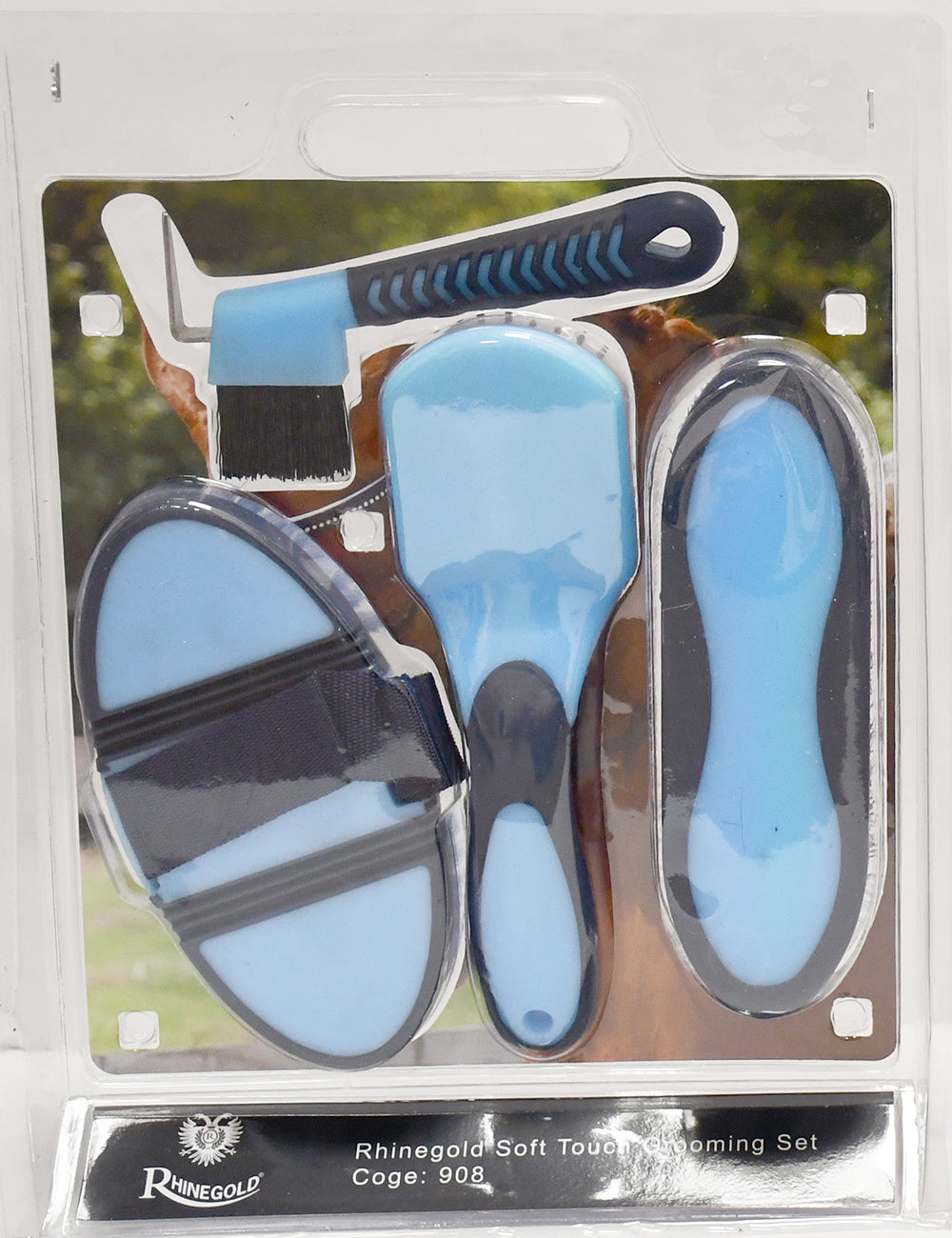 Rhinegold Soft Touch Grooming Brush Blister Pack Rhinegold Soft Touch Grooming Brush Blister Pack