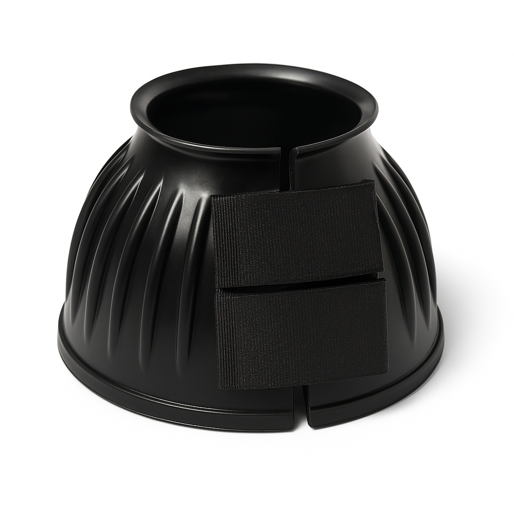 GALLOP Double Taped PVC Ribbed Over Reach Boots  GALLOP Double Taped PVC Ribbed Over Reach Boots