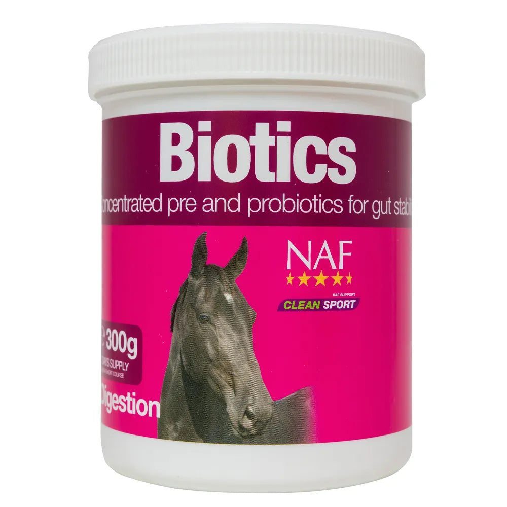NAF Biotics for Horses – Pre & Probiotic Gut Health Support NAF Biotics for Horses – Pre & Probiotic Gut Health Support