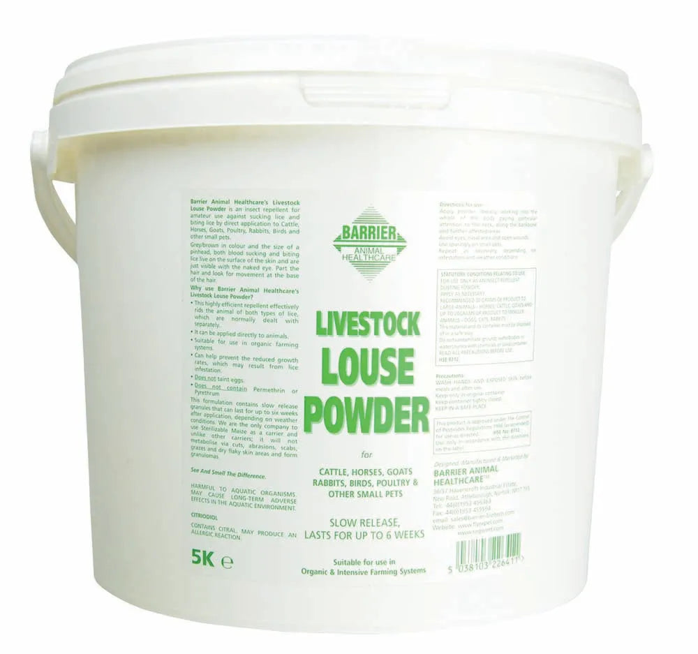 Barrier Livestock Louse Powder  Barrier Livestock Louse Powder