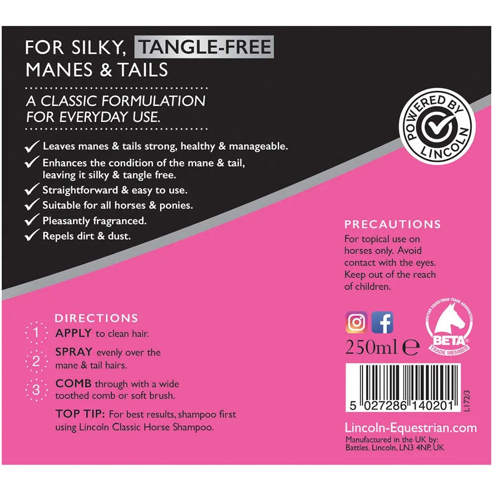Lincoln Classic Mane & Tail Conditioner Lincoln Classic Mane & Tail Conditioner