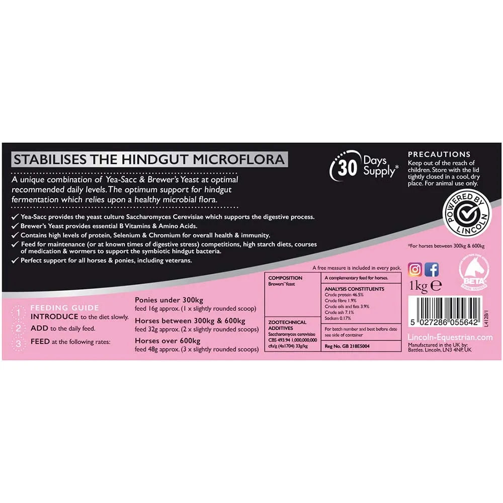 Lincoln Yea-Sacc 30  Lincoln Yea-Sacc 30