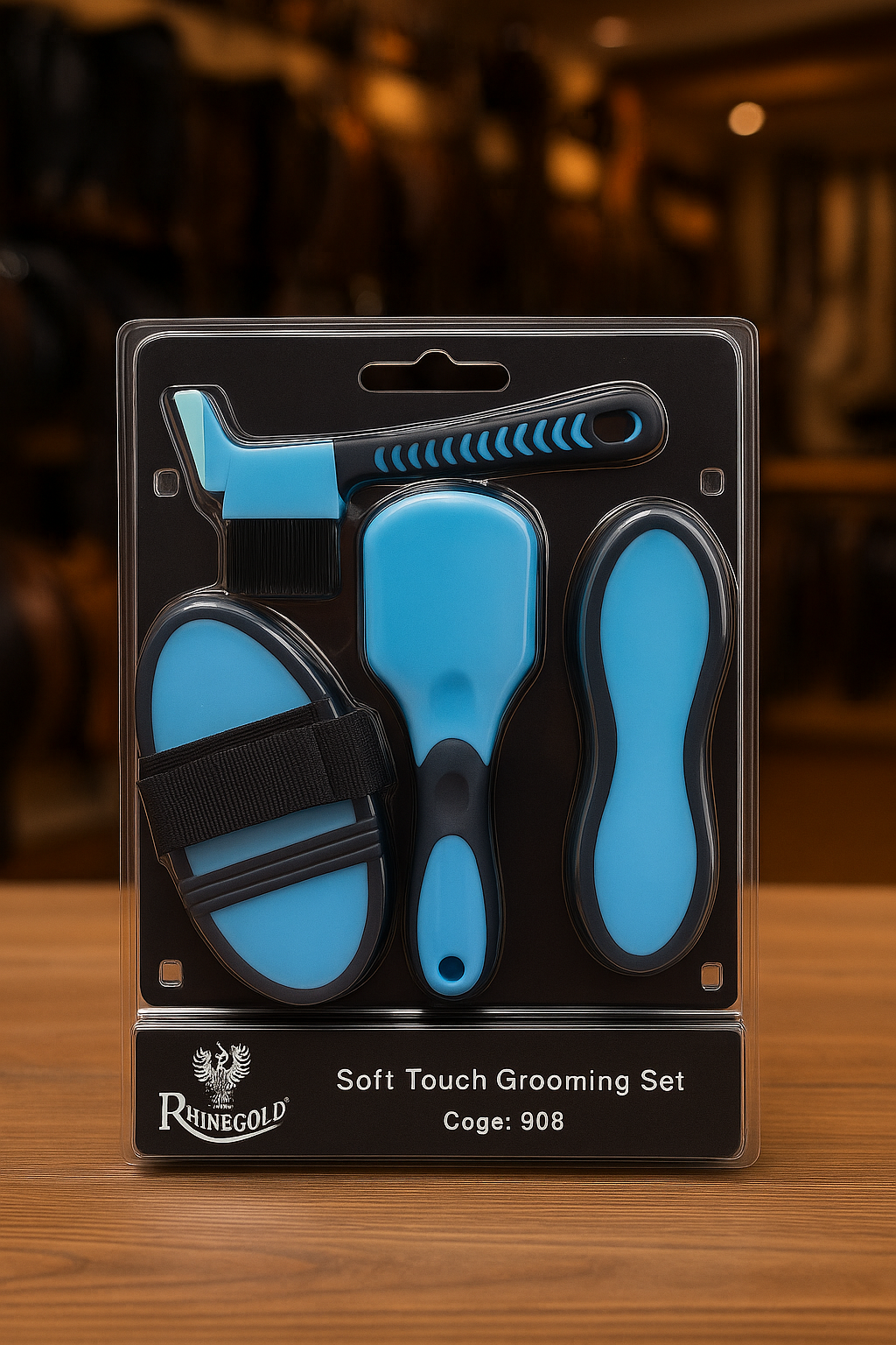 Rhinegold Soft Touch Grooming Brush Blister Pack Rhinegold Soft Touch Grooming Brush Blister Pack