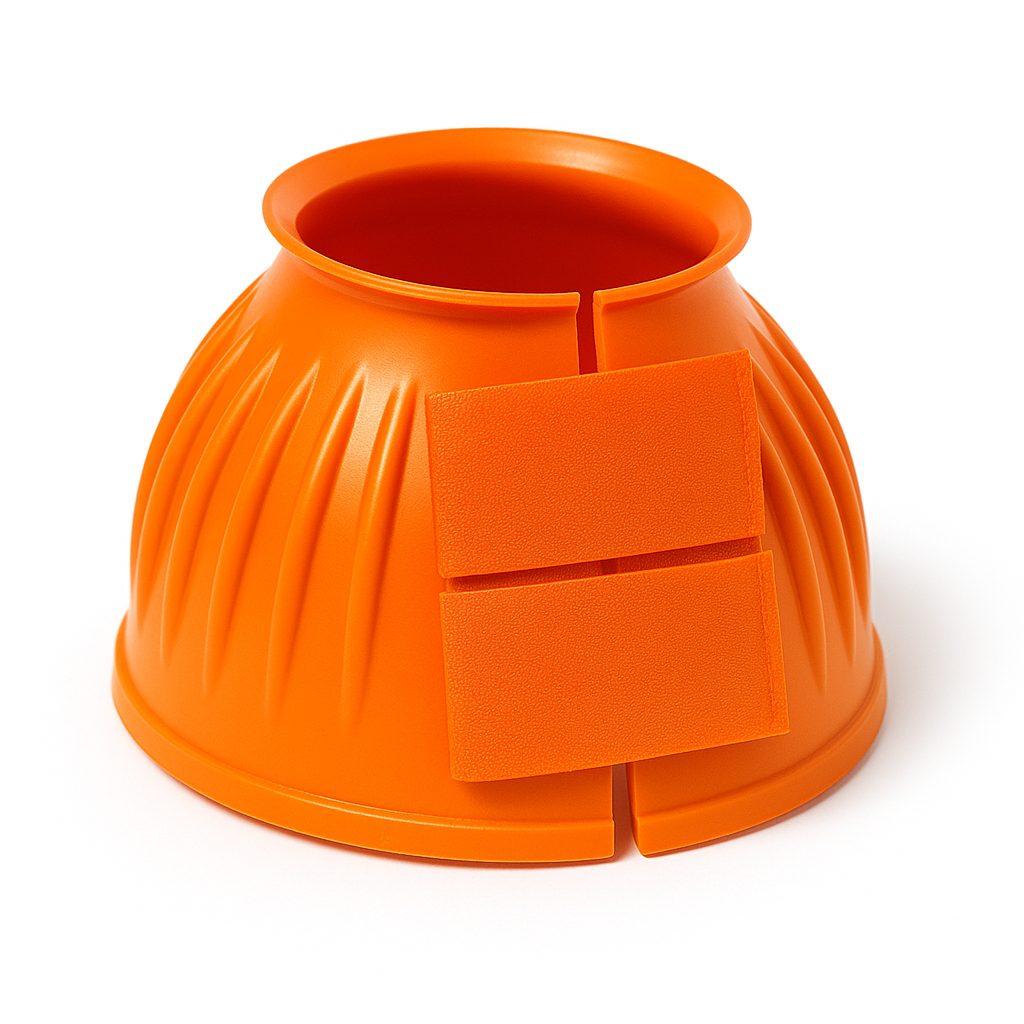 GALLOP Double Taped PVC Ribbed Over Reach Boots  GALLOP Double Taped PVC Ribbed Over Reach Boots