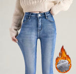 HorseWize Women’s Thermal Yard Jeans | Fleece-Lined Stretch Denim for Winter Comfort