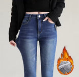 HorseWize Women’s Thermal Yard Jeans | Fleece-Lined Stretch Denim for Winter Comfort